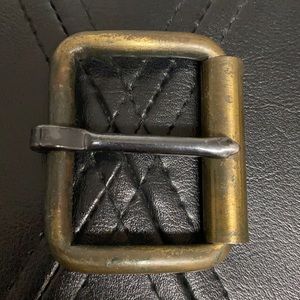 Vintage brass buckle